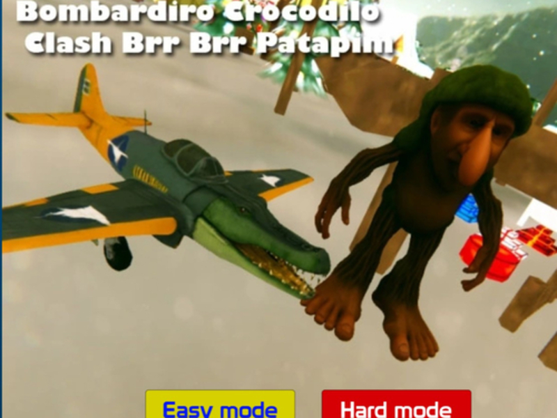 Игра Bombardiro Crocodile судир brr brr patapim онлајн