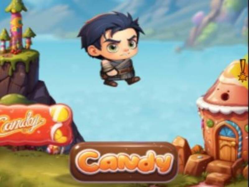 Игра Скокање со белег онлајн