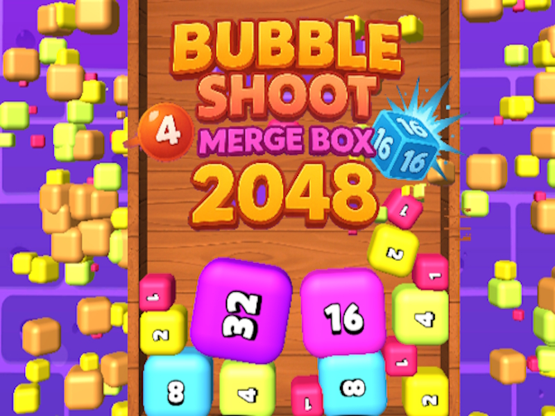 Игра Слика за стрелачи на меурчиња од кутии 2048 година онлајн